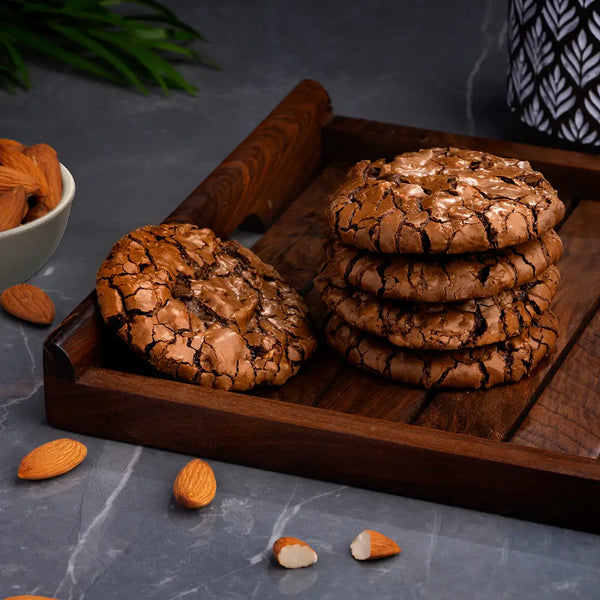 Almond brookies